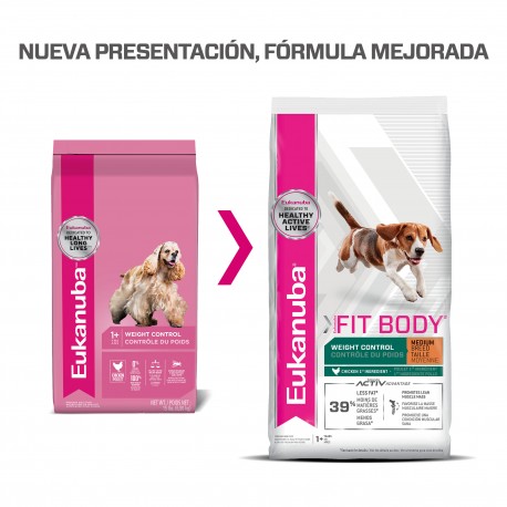 Eukanuba Adult Weight control medium breed 15 KG