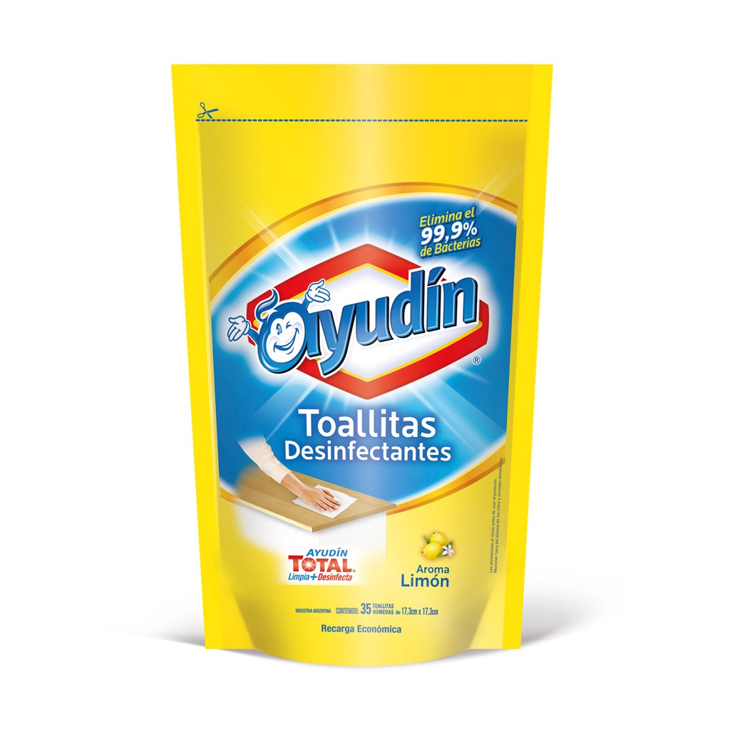 Toallas Desinfectantes Ayudin
