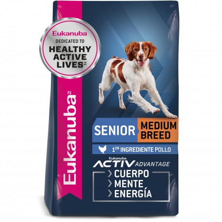 Eukanuba Adult Senior medium breed 15 KG