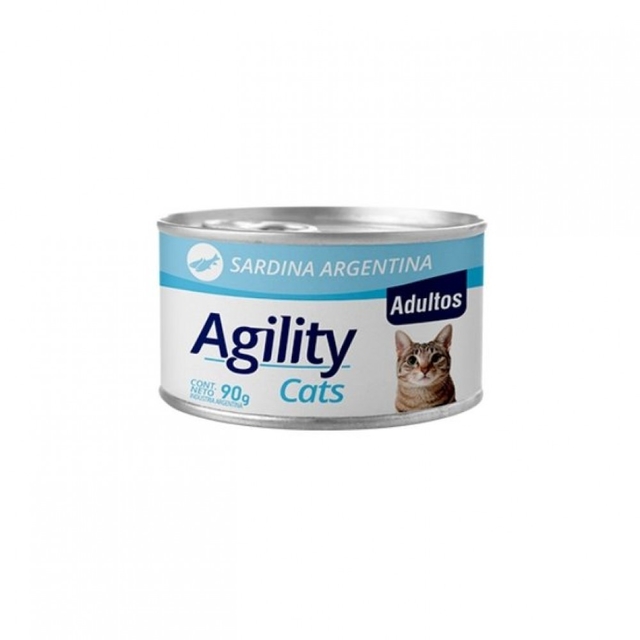 Agility Cats Lata Sardina x 90 grs