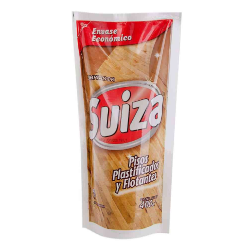 Suiza Limpiador Pisos Flotantes Y Plastificados Sachet X 400ml