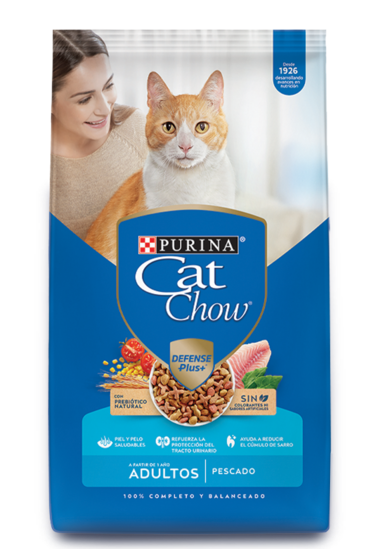 Purina Cat Chow Adultos Sabor Pescado Y Pollo  1kg