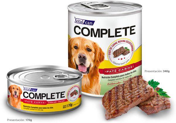 Vital Can Complete Perro Carne 170gr
