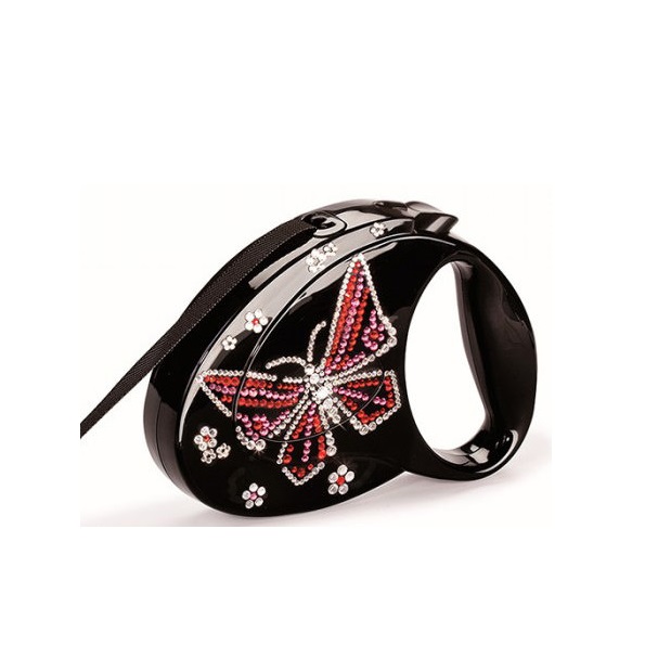 CORREA FLEXI GLAM BUTTERFLY - IMPORTADO