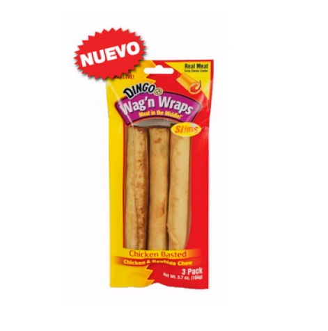 DINGO WAG'N WRAPS PACK 3 UNIDADES - DANIELS