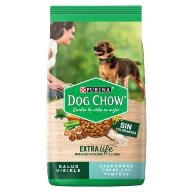 Purina Dog Chow Cachorro Mediano y Grande Sin Colorantes x 15kg