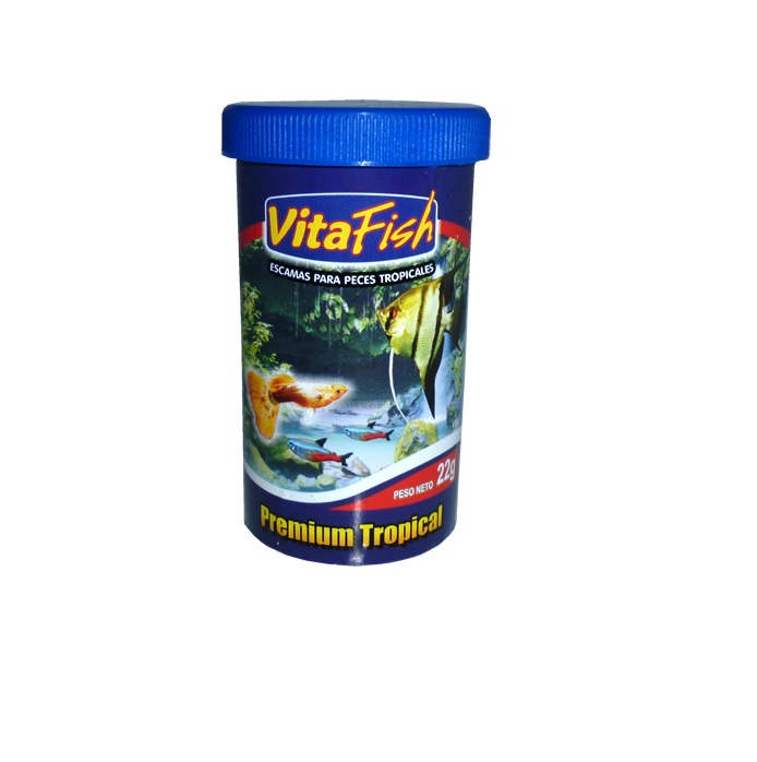 ESCAMA TROPICAL 6 200 GR VITAFISH