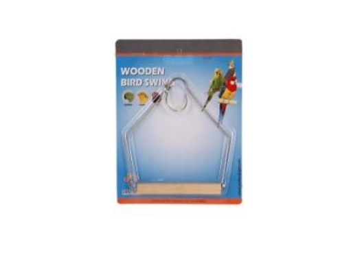 HAMACA DE MADERA N°1 C/MOSQUETON -  IMPORTADO