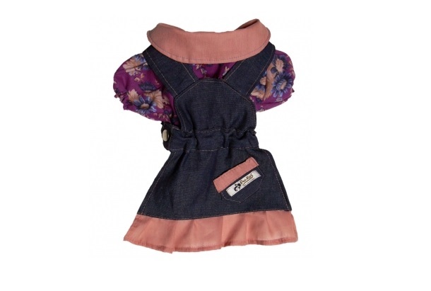 JARDINERO HEMBRA C/ BLUSA Nº4 40 CM. - PER-ROS