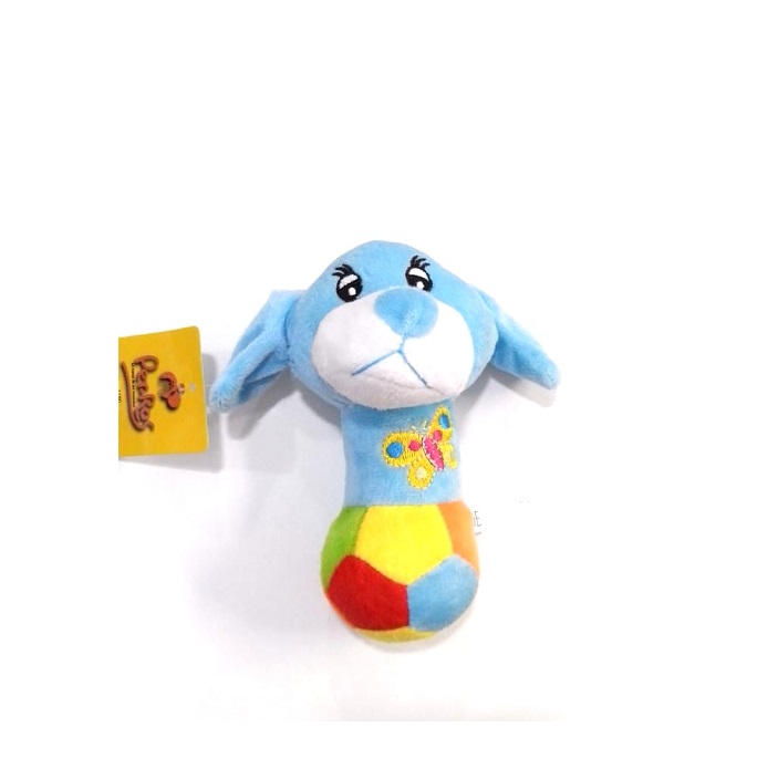 JUGUETE PLUSH PERRITO SOBRE PELOTA - PER-ROS