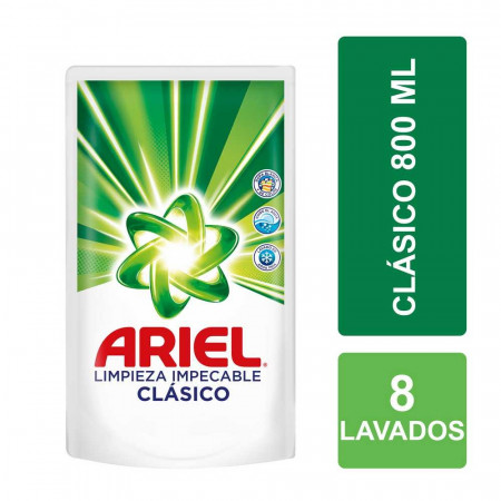Ariel Liquido Sachet x 800ml