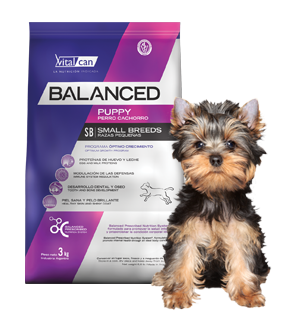Vital Can Balanced Perro Cachorro Raza Pequeña X 3 Kg.