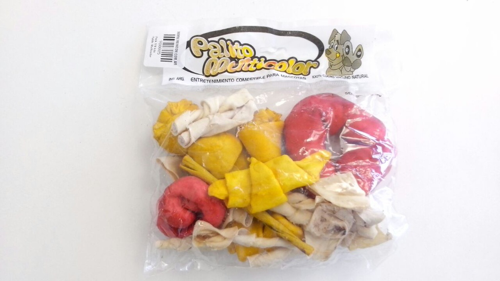 PACK SURTIDO 1/4 KILO - PALITO MULTICOLOR
