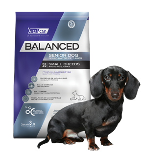 Vital Can Balanced Perro Senior Raza Pequeña X 3 Kg.