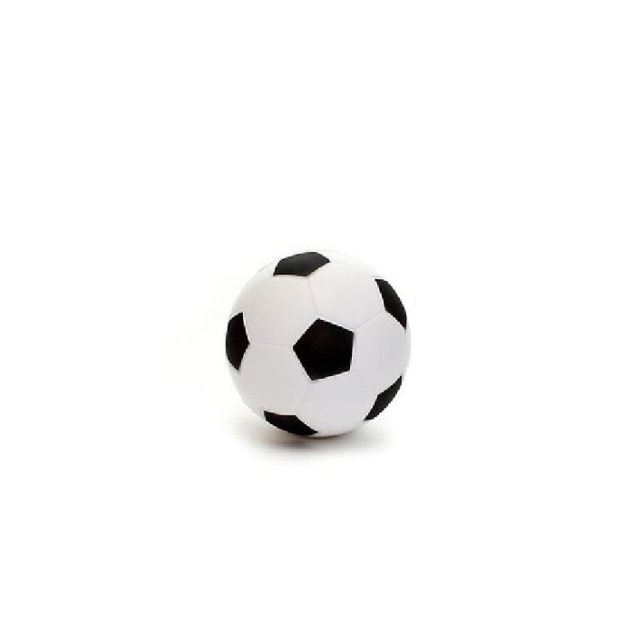 PELOTA DE FOOTBALL DE 8CM CON CHIFLE  PER-ROS