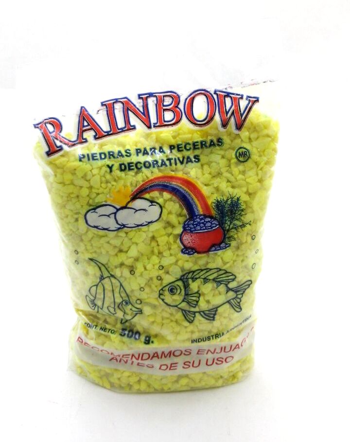 PIEDRA DECORATIVA AMARILLO CACTUS - RAINBOW