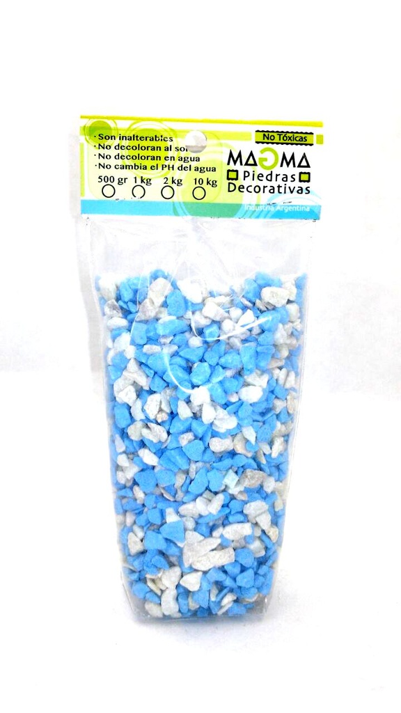 PIEDRA DECORATIVA LINEA AQUA RACING X500GRS