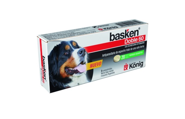 BASKEN DOBLE 60 X 3 COMPRIMIDOS - KONIG