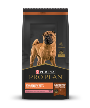 Purina Pro Plan Sensitive Skin Raza Mediana &amp; Grande 12kg