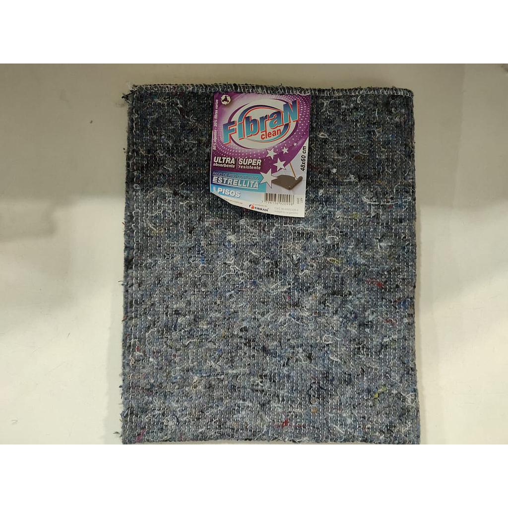 Trapo De Piso Gris Estrellita Fribran Clean