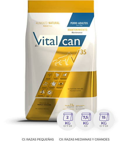 Vital Can V35 Mantenimiento X 15 Kg. Ci