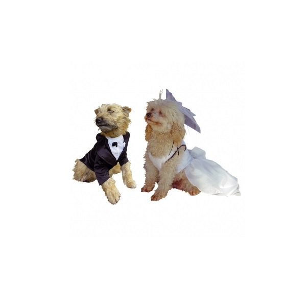 VESTIDO DE NOVIA 30 CM. - PER-ROS