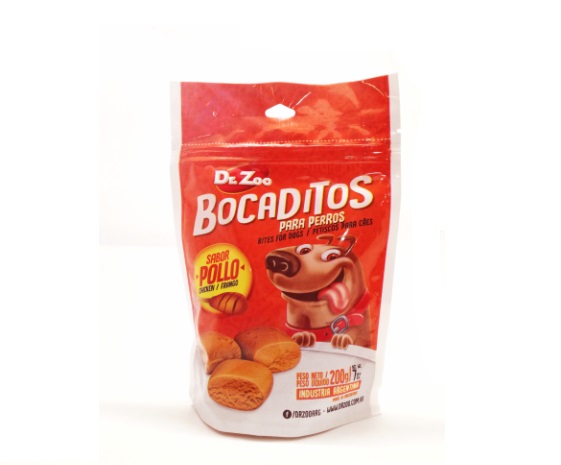BOCADITOS POLLO DOYPACK 200GRS-  DR.ZOO