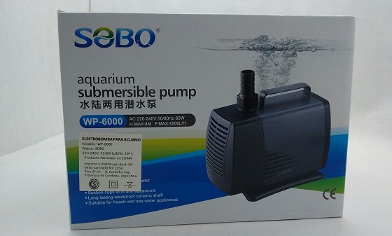 BOMBA PARA FUENTE WP-6000 - SOBO