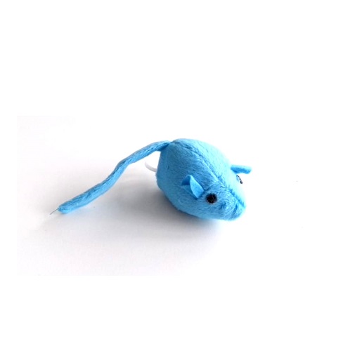 JUGUETE GATO RATONCITO PIEL VIBRACION - PER-ROS