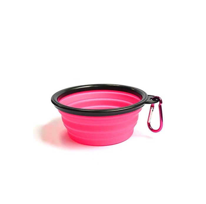 COMEDERO SILICONA PLEGABLE 17,7 CM - PER-ROS