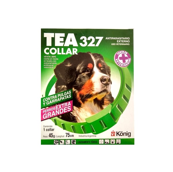 TEA 327 COLLAR PERRO EXTRA GRANDE X 45GR - KONIG