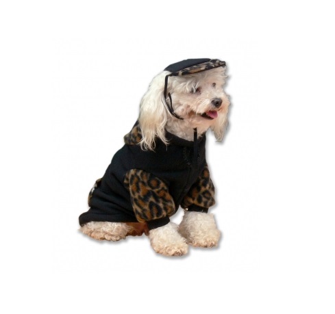 BUZO SIMIL PIEL CON GORRO Nº7 55 CM. - PER-ROS