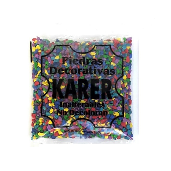 PIEDRA DECORATIVA CACTUS MEZCLA OSCURA 500 GR. - KARER