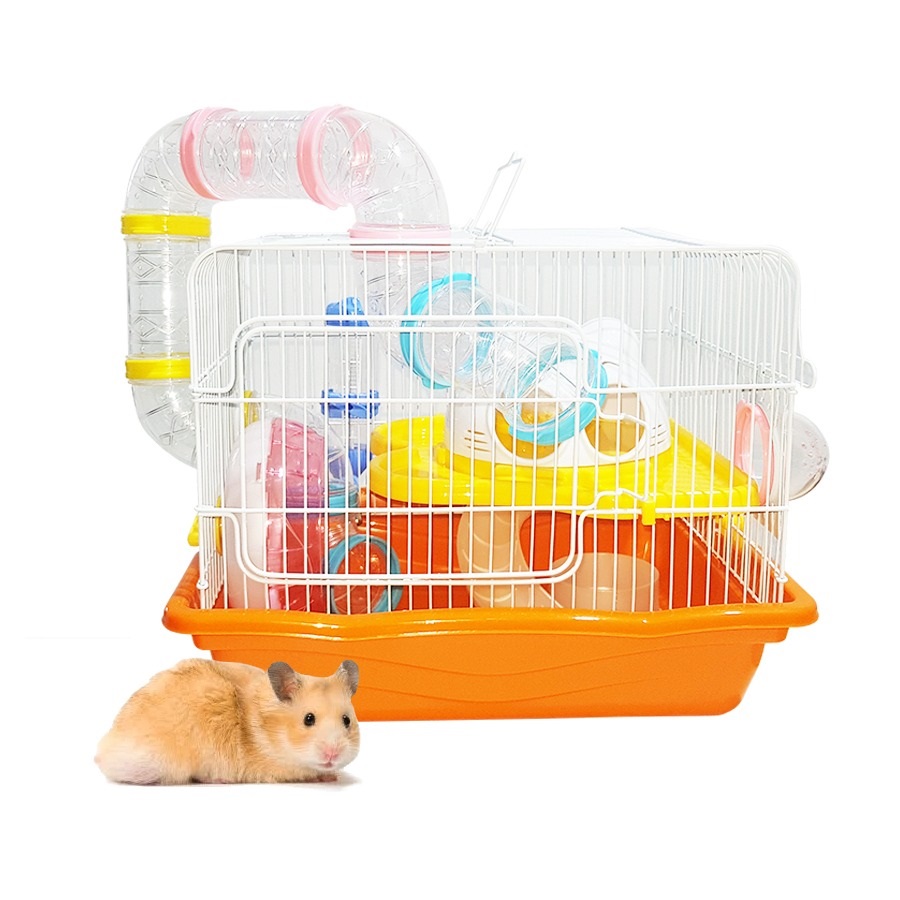 HAMSTERA C/TUBOS 1 PISO 36X27X27 MO11B IMPORTADO