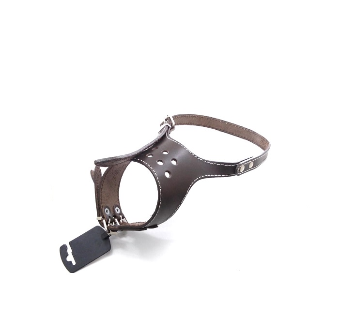 BOZAL DE CUERO REGULABLE N°4 - KIPPER