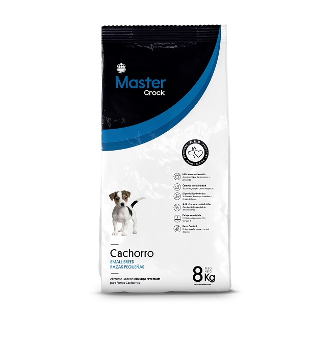 CACHORRO SMALL BREEDS MASTER CROCK X8 KG