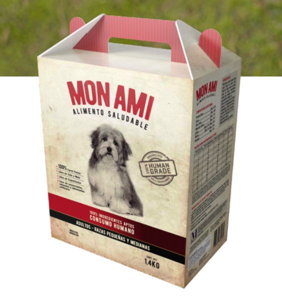 PERRO ADULTO RAZAS PEQUEÑAS Y MEDIANAS X 1,4KG - MON AMI