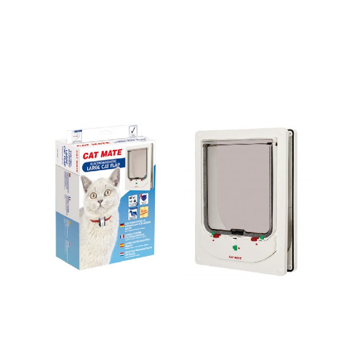 PET MATE PUERTA GATOS 4 POSICIONES 235X300MM - MILLEX