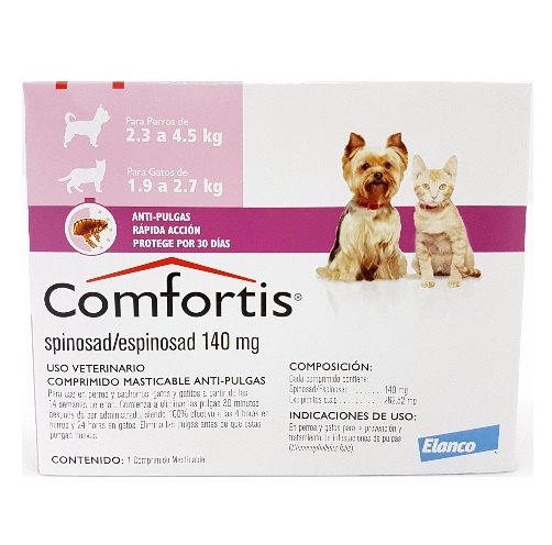 COMFORTIS 140MG 2.3 A 4.5KG - ELANCO