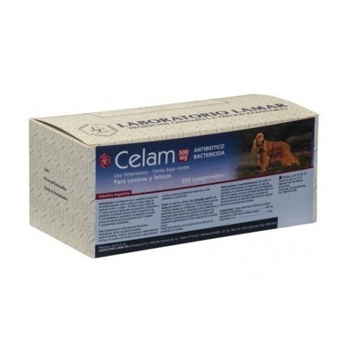 CELAM 500 MG X 200 COMPRIMIDOS - LAMAR