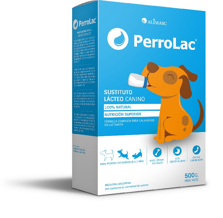 SUSTITUTO LACTEO PERROLAC X 500 GR