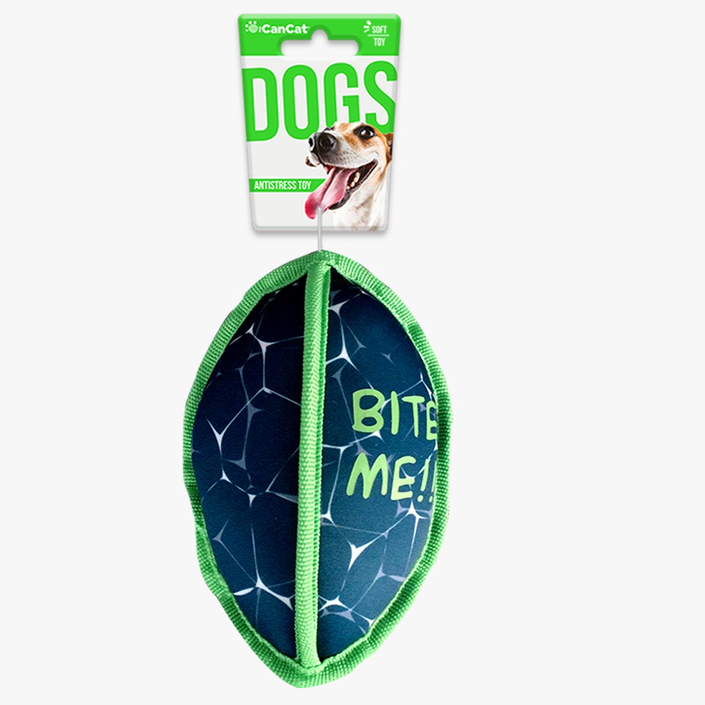 DOGS SOFT TOY RUGBY 0064 - CANCAT