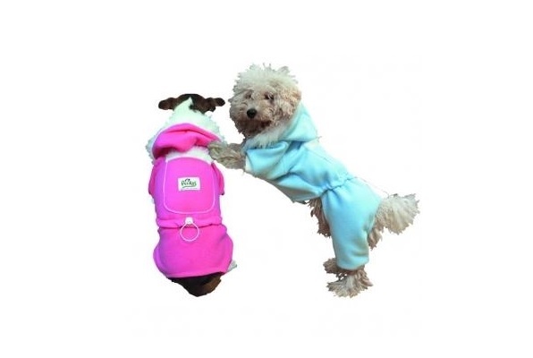 CANGURO POLAR C/ CAPUCHA Nº4 40 CM. - PER-ROS